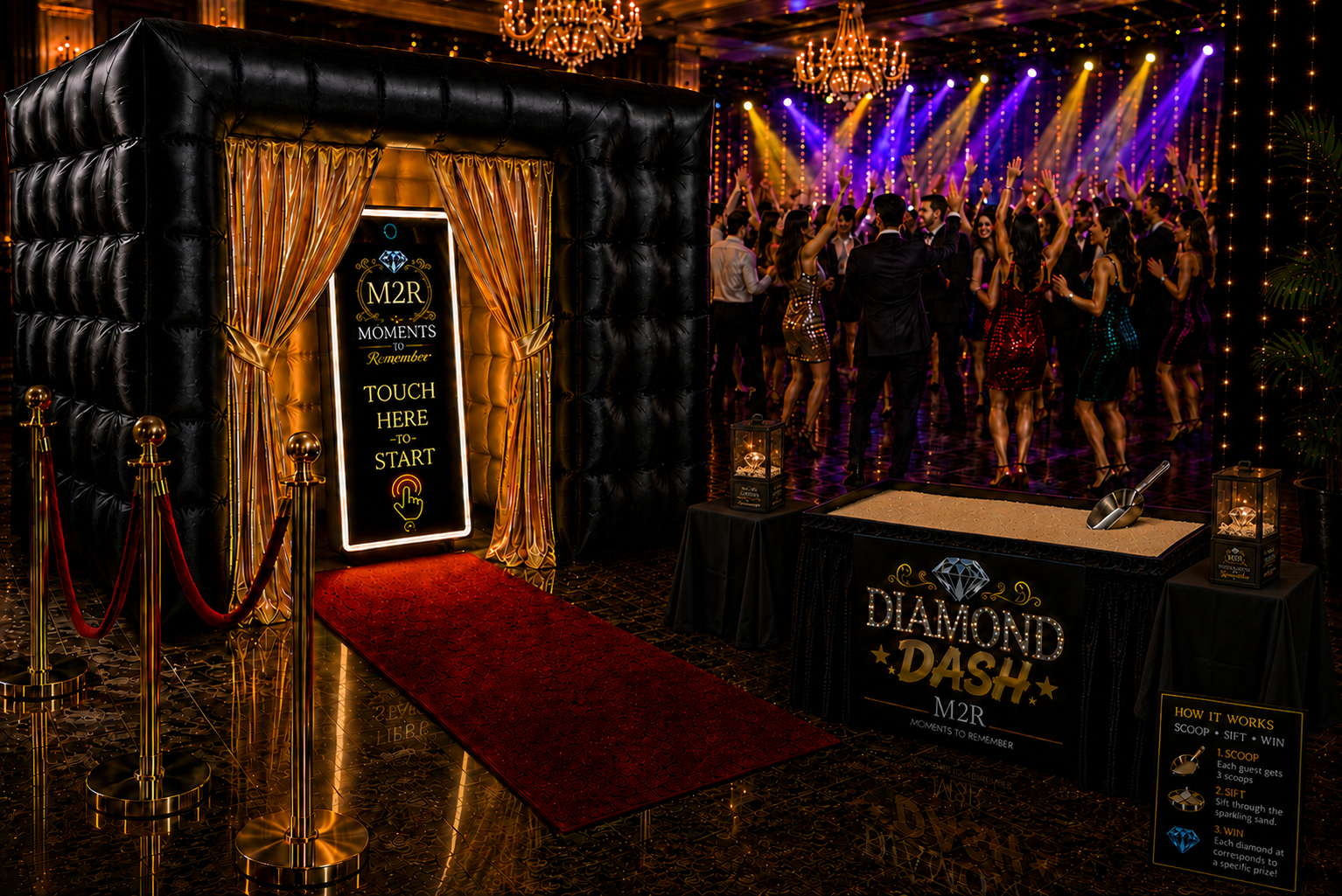 Choose Your Experience — Moments To Remember photo booth packages